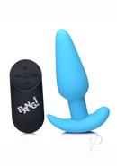 Bang! 21x Vibrating Silicone Rechargeable Butt Plug With...